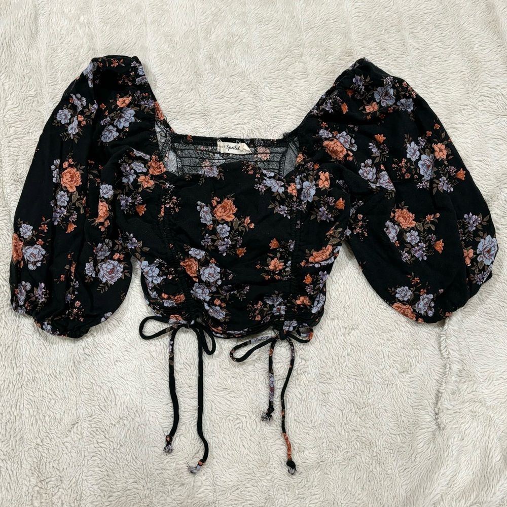 Off The Shoulder Crop Top